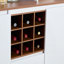 Armoire à vin Farmhouse Coffee Bar, 68,89 po avec rangement
