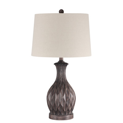 Lampe de table en résine