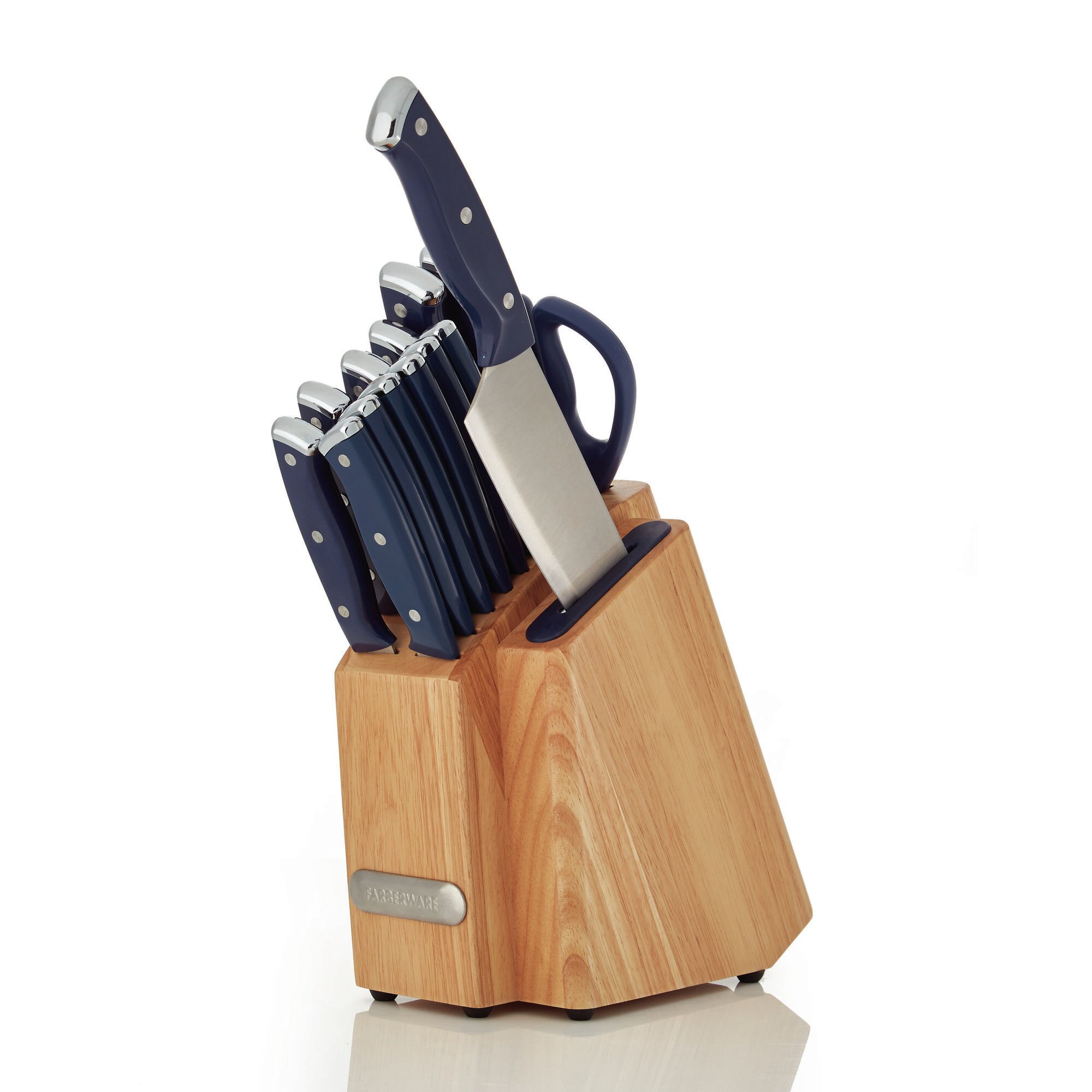 Sabatier Edge Keeper Cutlery Block Set, 14-Piece - Stainless