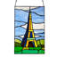 Panneau de vitrail de la Tour Eiffel 14,5 "H
