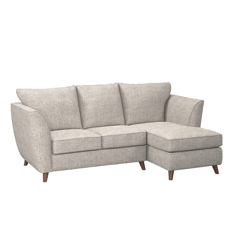 Urbana 3 Seater Chaise - Lh Duckegg , Right Hand Facing, Stone Grey
