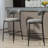 Keymarion 26" Fabric Upholstered Bar Stool-883090558-898037582