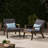 Club Chair, Dark Grey - Made Of Wood For Outdoors, 29.49 In. H, 31.13 W, 26.48 D, 21.74 Lb Outdoor Chair Style, Wood, Tall, Wide, Deep,