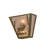 Rustic Lodge Flush Mounted Sconce