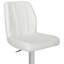 Batista Swivel Upholstered Adjustable Height Bar Stool-54284460