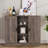 Kainaat 31.7'' Tall Floor Storage Cabinet,Bathroom Storage Cabinet with 2 Doors and 2 Open Shelves-1653143577