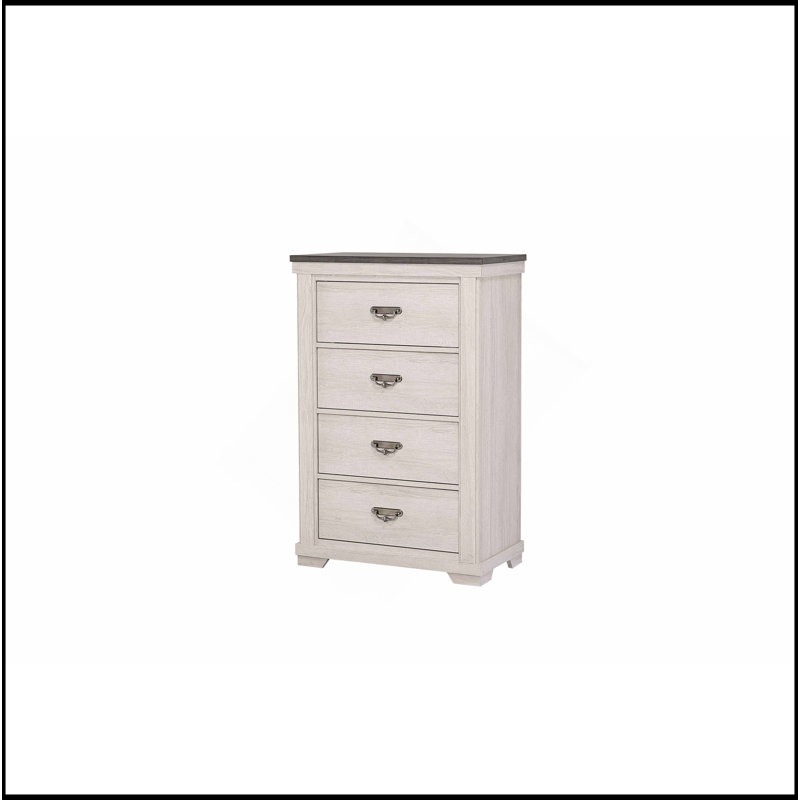 Meuble en bois massif en bois massif de style rustique à 1 tiroir à 1 tiroir 1Pc