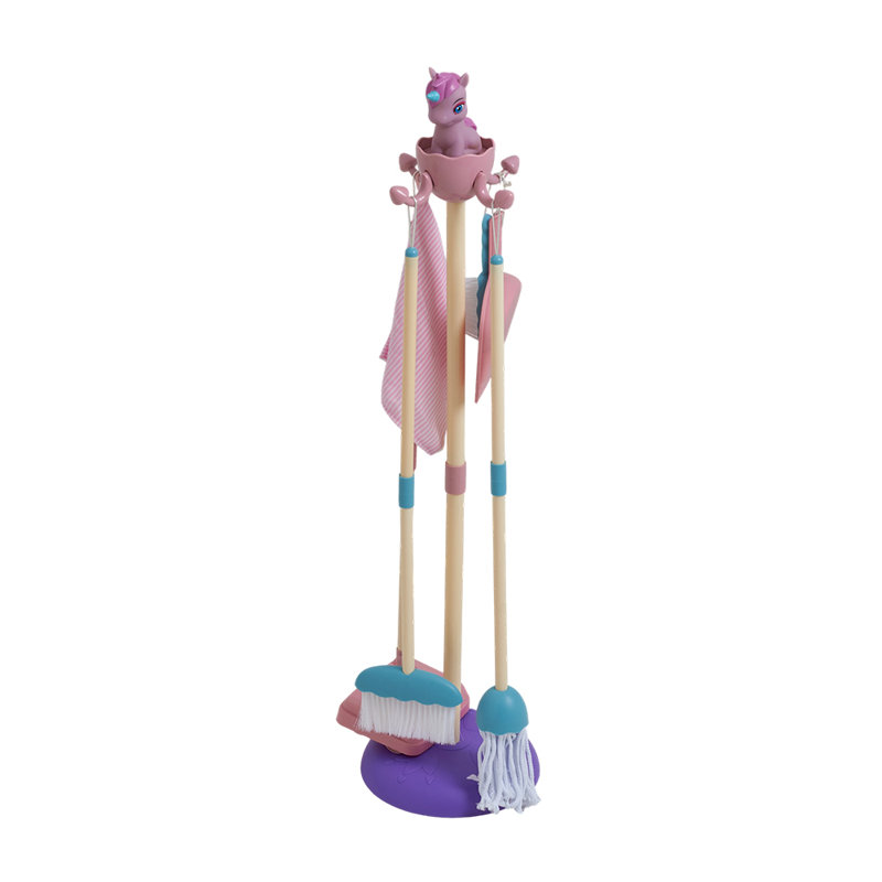 Kids Cleaning Playset with Unicorn Holder