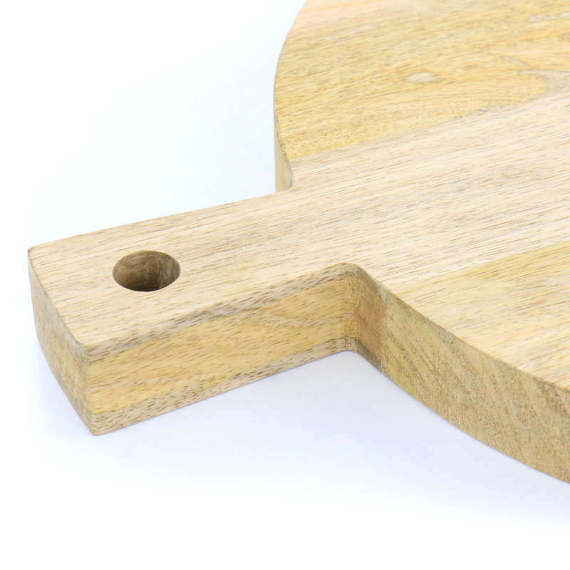 14" Round Mango Wood Charcuterie Serving Board
