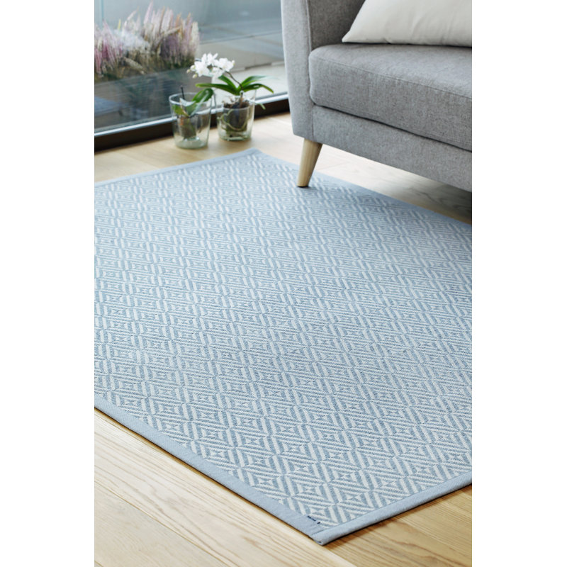 Katelin Geometric Flatweave Area Rug, Rectangle 140 x 200cm