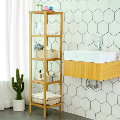 Freestanding Bathroom Shelves