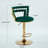 Wardat Set of 2 Bar Chair with Golden Iron Tube Legs-621410229