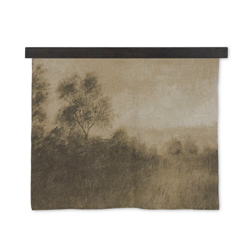 Hillside Haze By Aileen Fitzgerald And Hanger, Smoked Black