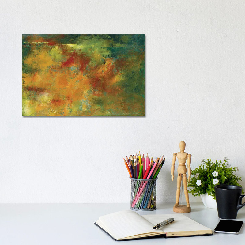 Rising Grace by Marie Elaine Cusson - Wrapped Canvas Painting, 20.32 cm H x 30.48 cm W