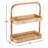 Tropique Two-Tier Rattan Tray