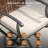 6-Person Outdoor Patio Dining Set With Wicker Swivel Chair-723201299