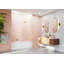 Illume 66 in. x 58.25 in. Fully Frameless Hinge Bathtub Door-892080594