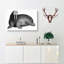 Walrus In Black & White by George Shaw - Wrapped Canvas Print-55370039