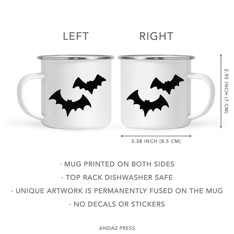 Drôle d'Halloween 11 oz. Handan Tasses à thé en acier inoxydable