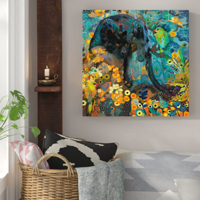 Evelia - Wrapped Canvas Painting