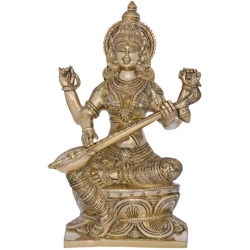Figurine Maa Veena Vadini Saraswati