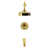 Polished Brass est en rupture de stock