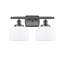 Éclairage pour meuble-lavabo de 8 po à 2 lumières Ballston Urban Bell-970050200-970050202-970050204