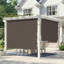  Store à enroulement extérieur sans cordon, store de patio sans assemblage avec tissu 420 g / m² amélioré pour un blocage des rayons UV de 95%, stores résistants aux intempéries pour une utilisation intérieure et extérieure-1172548473-1172548478