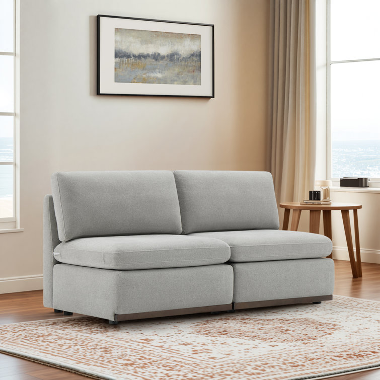 Sayette 68'' Armless Modular Sofa