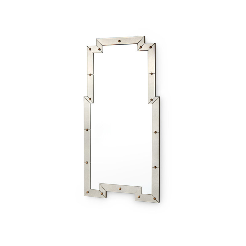 Lane Tiered Beveled Wall Mirror, 42" H x 23.5" W x 1" D