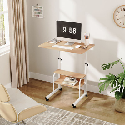 Adjustable Height Modular Iron Computer Desk