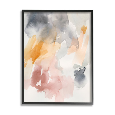 «Soft Pastel Watercolor Pastiche», estampe numérique encadrée par Victoria Barnes