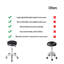 Northerly Adjustable Height Ergonomic Industrial Stool
