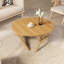 Table basse ronde 2-en-1 avec hauteur réglable