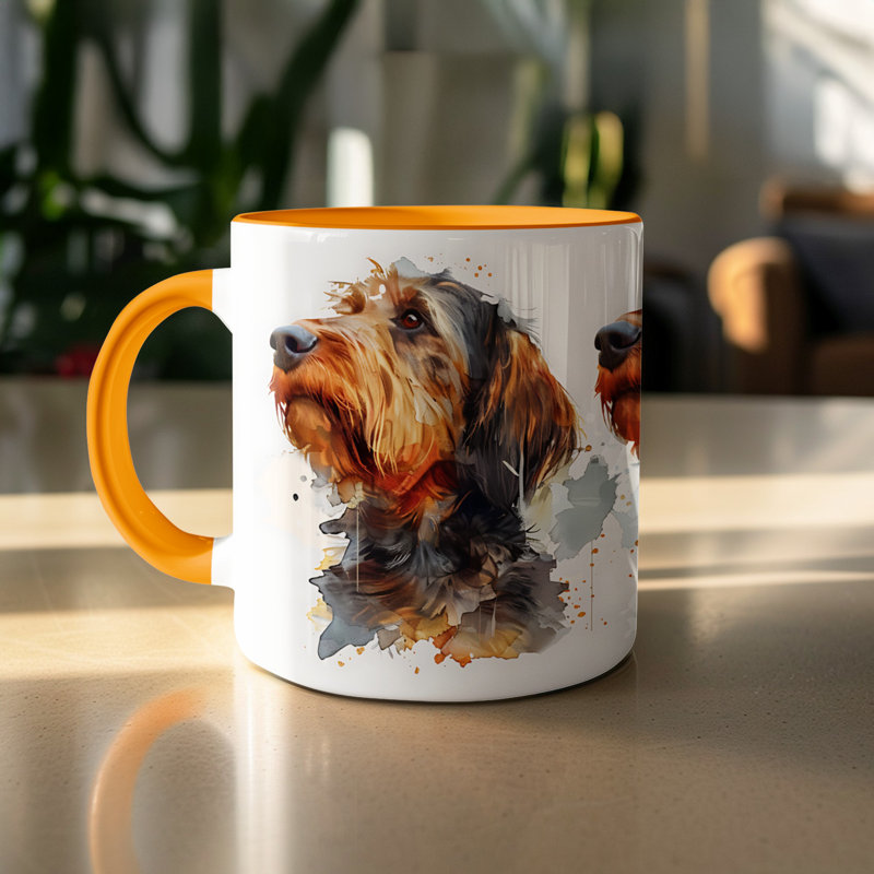 Mug, 4, Orange