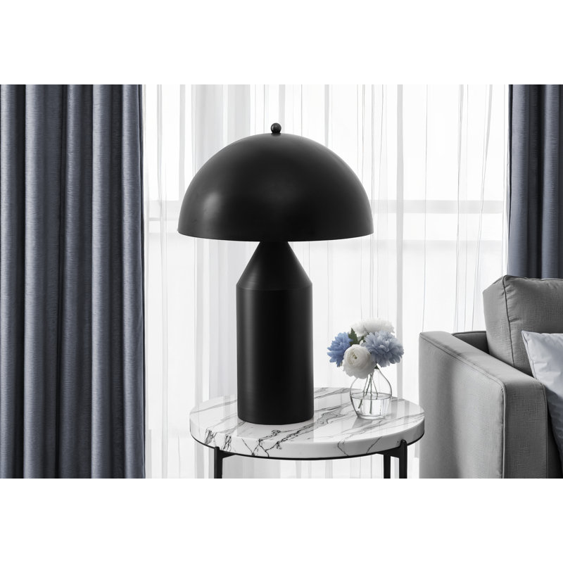 Lighting, Table Lamp, 23"h, Black Metal