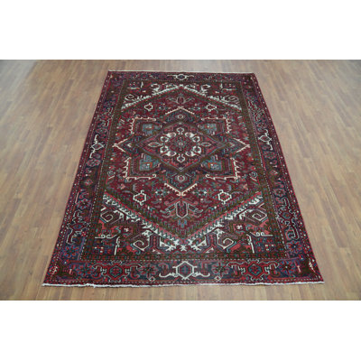 Vintage Geometric Traditional Area Rug 7x10