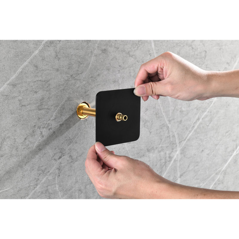 3/4" Master Shower Volume Management Valve In Matte Black - Adjustable Brass Handle Body, Corrosion Rust Proof, Easy Install Feature Controlling With Body , Simple Quality