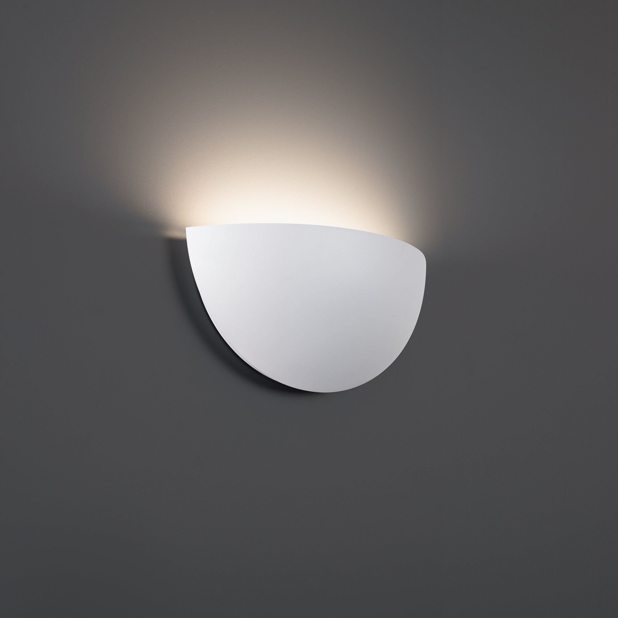 Akena 1 - Light LED Dimmable Half Moon Sconce