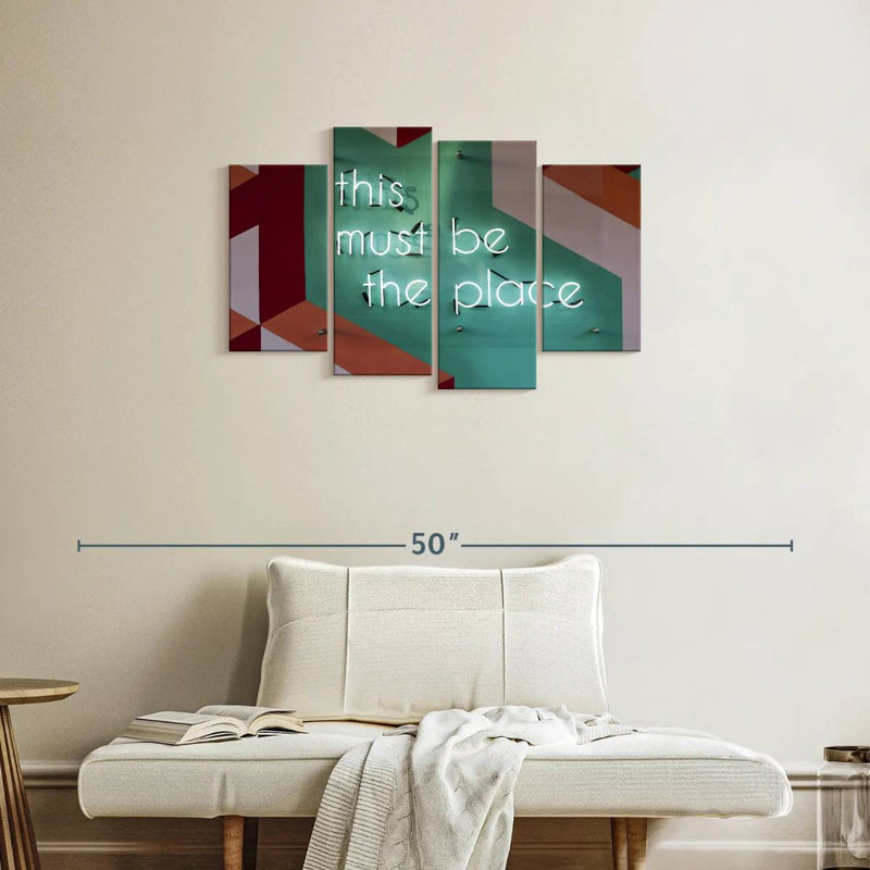Tergel This Must Be The Place, typographie, H 22 po x l 36 po