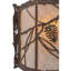 Rustic Lodge 1 - Light Flush Mounted Sconce