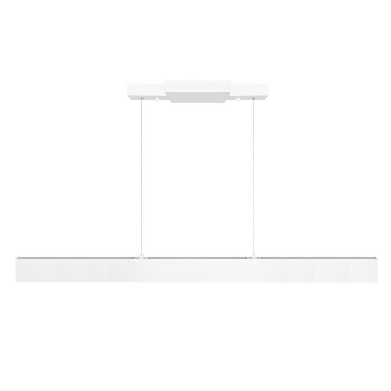 Lustre linéaire intégré à DEL pour les salles à manger, les salons et les tables de billard, H 3 po x l 47 po x P 0,5 po