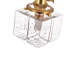 1 - Light Brass Pendant