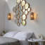 Edie Steel Flush Mounted Sconce-35307464