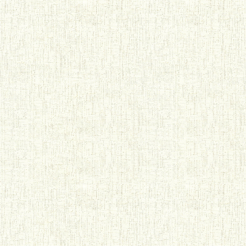 Perfect Plains Viscose, Linen and Polyester Fabric, White/Silver
