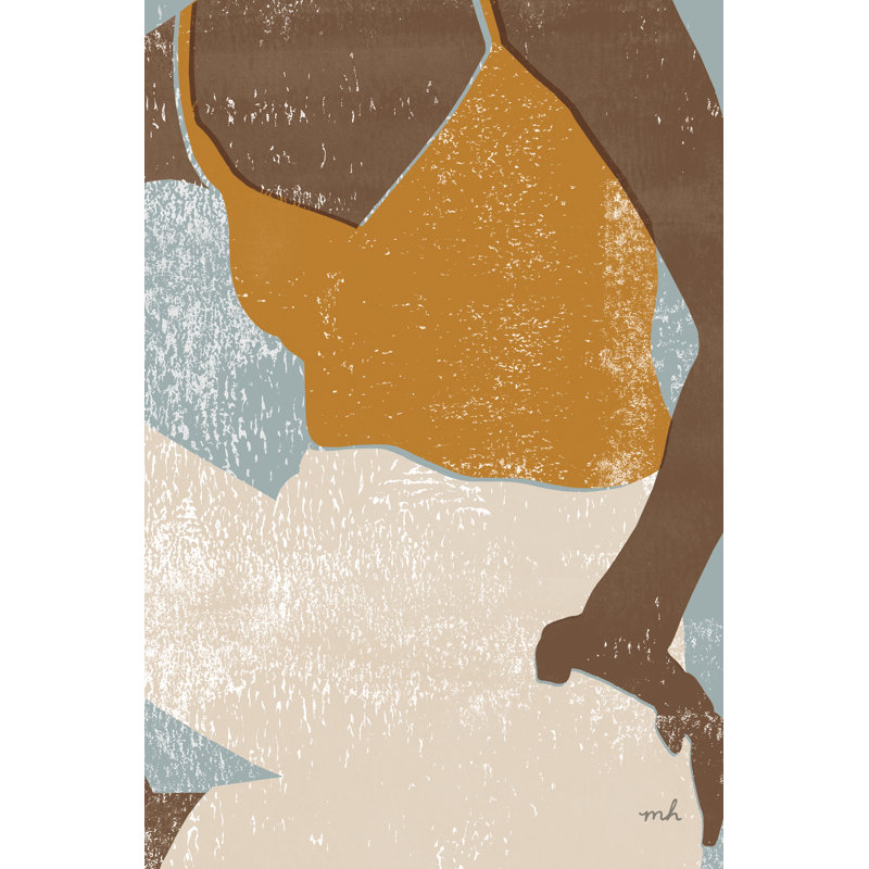 Casual III 1 Piece Wrapped Canvas Wall Art, 46cm H x 30cm W