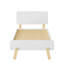 Atlantic 3ft White Catalie Bed