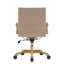 Chaise de bureau en cuir Sorrells-1793720209