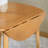 Roma Rnd Drop Leaf Scallop Table-840279595-840279589