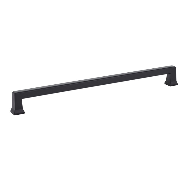 Poignée d'armoire Emtek Alexander, Dos plat, 10"